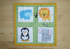 Zvířátka ZOO puzzle | 25x25 cm
