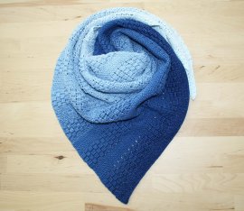 Háčkovaný šátek | Moře