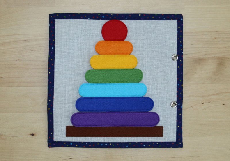 Pyramida barvy | 20x20 cm