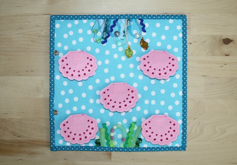 Mušle počítání | 25x25 cm
