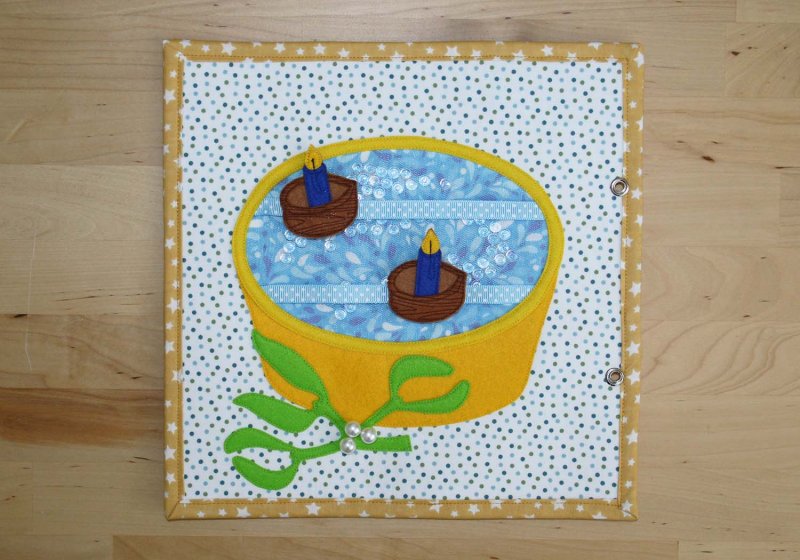Pouštění lodiček | 25x25 cm